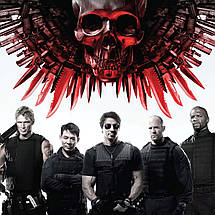 Плакат "Нестримні. лого та персонажі, The Expendables (2010)", 60×40см, фото 3