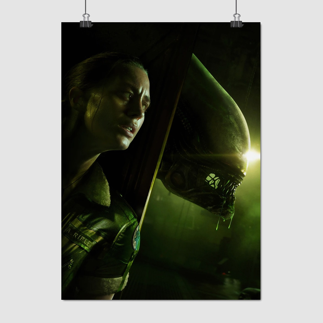 Плакат "Чужий: Ізоляція, Alien: Isolation (2014)", 60×43см