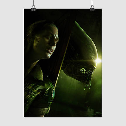 Плакат "Чужий: Ізоляція, Alien: Isolation (2014)", 60×43см, фото 1