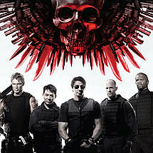 Плакат "Нестримні. лого та персонажі, The Expendables (2010)", 60×43см, фото 3