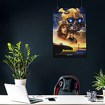 Плакат "Трансформери, Бамблбі, Transformers, BumbleBee (2018)", 60×41см, фото 4