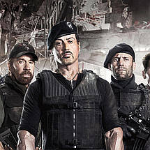 Плакат "Нестримні. персонажі фільму, The Expendables", 60×39см, фото 3