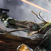 Плакат "Джанго Фетт у стрибку, Jango Fett", 60×34см, фото 3