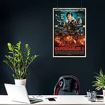 Плакат "Нестримні 2, The Expendables 2 (2012)", 60×40см, фото 4