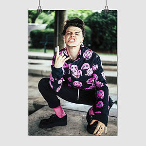 Плакат "Домінік Харрісон, YUNGBLUD", 60×43см