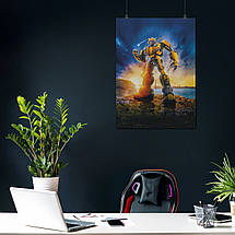 Плакат "Трансформери, Бамблбі, Transformers, BumbleBee (2018)", 60×42см, фото 3