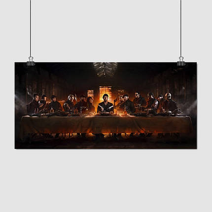 Плакат "Нестримні, Таємна вечеря, The Expendables", 28×60см, фото 1