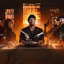 Плакат "Нестримні, Таємна вечеря, The Expendables", 28×60см, фото 3