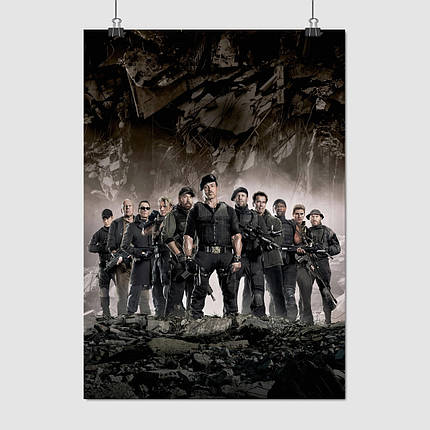 Плакат "Нестримні 2, The Expendables 2 (2012)", 60×43см, фото 1