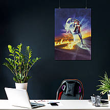 Плакат "Назад у майбутнє Ⅰ, Back to the future Ⅰ", 60×43см, фото 4