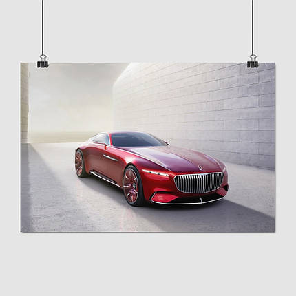 Плакат "Мерседес-Майбах, Mercedes-Maybach Vision 6", 40×60см, фото 1
