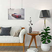 Плакат "Мерседес-Майбах, Mercedes-Maybach Vision 6", 40×60см, фото 4