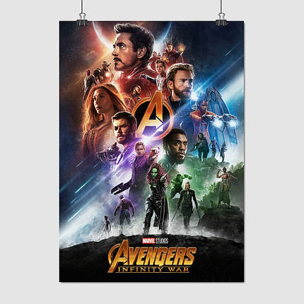Плакат "Месники 4: Фінал, Avengers: Endgame (2019)", 60×43см, фото 1