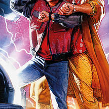 Плакат "Назад у майбутнє Ⅱ, Back to the future Ⅱ", 60×43см, фото 3