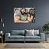 Плакат "Бодібілдер СіТі Флетчер з гантелей, C.T. Fletcher", 43×60см, фото 7