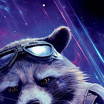 Плакат "Реактивний Єнот, Avengers: Endgame (2019)", 60×43см, фото 3