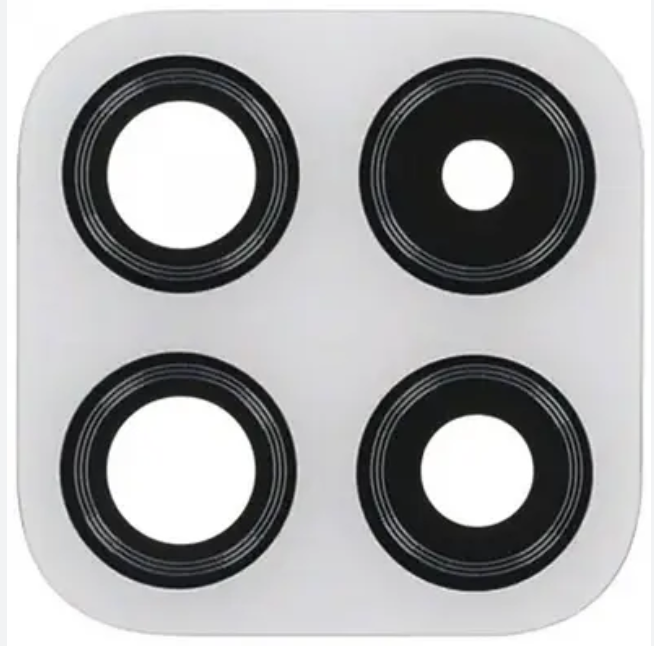 Скло камери для Samsung A226B Galaxy A22 5G, без рамки білого кольору