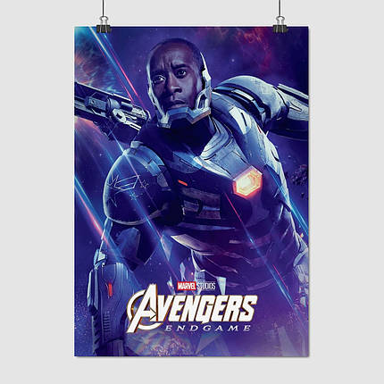 Плакат "Бойова машина, Avengers: Endgame (2019)", 60×43см, фото 1