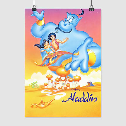Плакат "Аладдін, Aladdin (1992)", 60×43см, фото 1