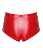 Шорти Noir Handmade F356 Red powerwetlook shorts - XL, фото 7
