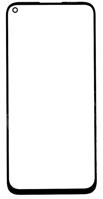 Скло дисплея (для переклеювання) Huawei P40 Lite E/Y7p; Honor Play 3/Honor 9C, с OCA-пленкой