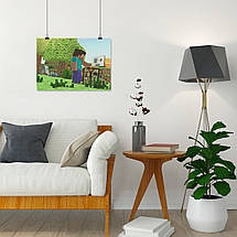 Плакат "Minecraft, реместний момент, Minecraft", 43×60см, фото 5