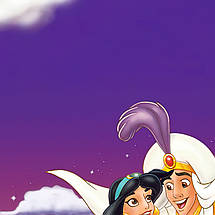 Плакат "Аладдін, на килимі-літаку, Aladdin (1992)", 60×43см, фото 3