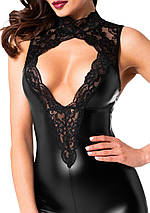 Комбинезон Noir Handmade F342 Powerwetlook and lace overall - S, фото 4