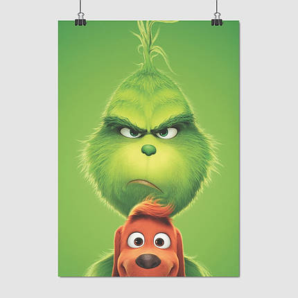 Плакат "Грінч та Макс, Grinch (2018)", 60×43см, фото 1