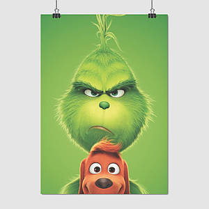 Плакат "Грінч та Макс, Grinch (2018)", 60×43см