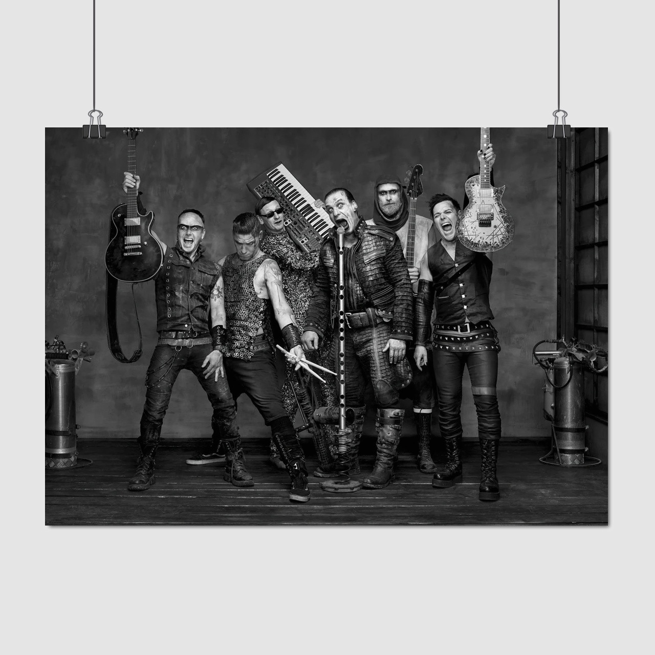 Плакат "Рамштайн, Rammstein", 43×60см