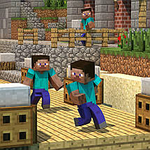 Плакат "Майнкрафт, відпустка, Minecraft", 40×60см, фото 3