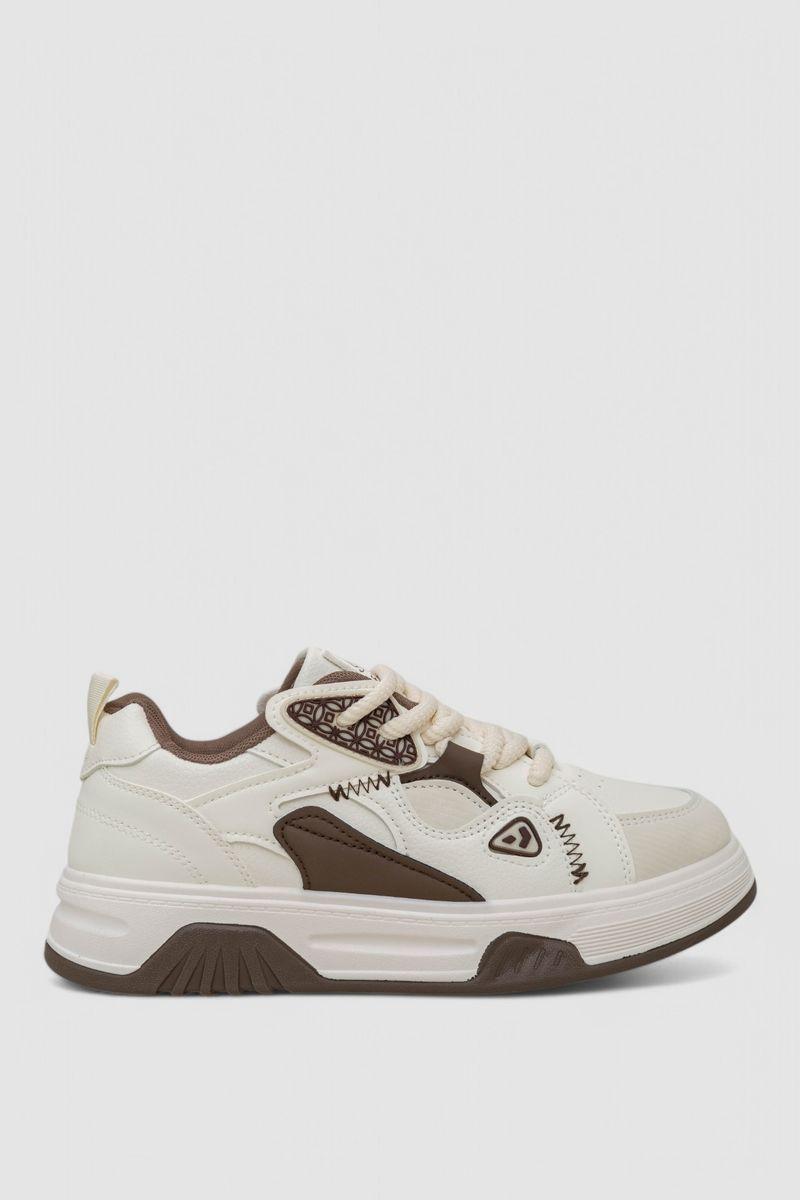 Кросівки чоловічі демісезонні, колір бежево-коричневий, 243RHK89, фото 1