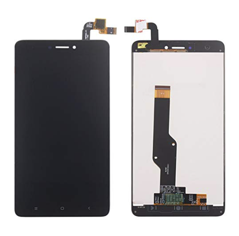 Дисплей (екран) для Xiaomi Redmi NOTE 4X ксіомі з тачскрином (сенсором) у зібраному вигляді, колір чорний, фото 1