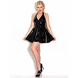 Сексуальна латексна сукня, фото 4