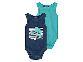 Дитячий набір Lupilu боді майка для хлопчика 74-80 см (6-12М)