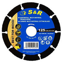 Диск пильний S&R Multi-Material 125x22.23х2.2 мм (252784125)