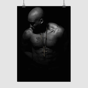 Плакат "2pac: Легенда, Тупак Шакур, Tupac Shakur, 2Pac", 60×43см