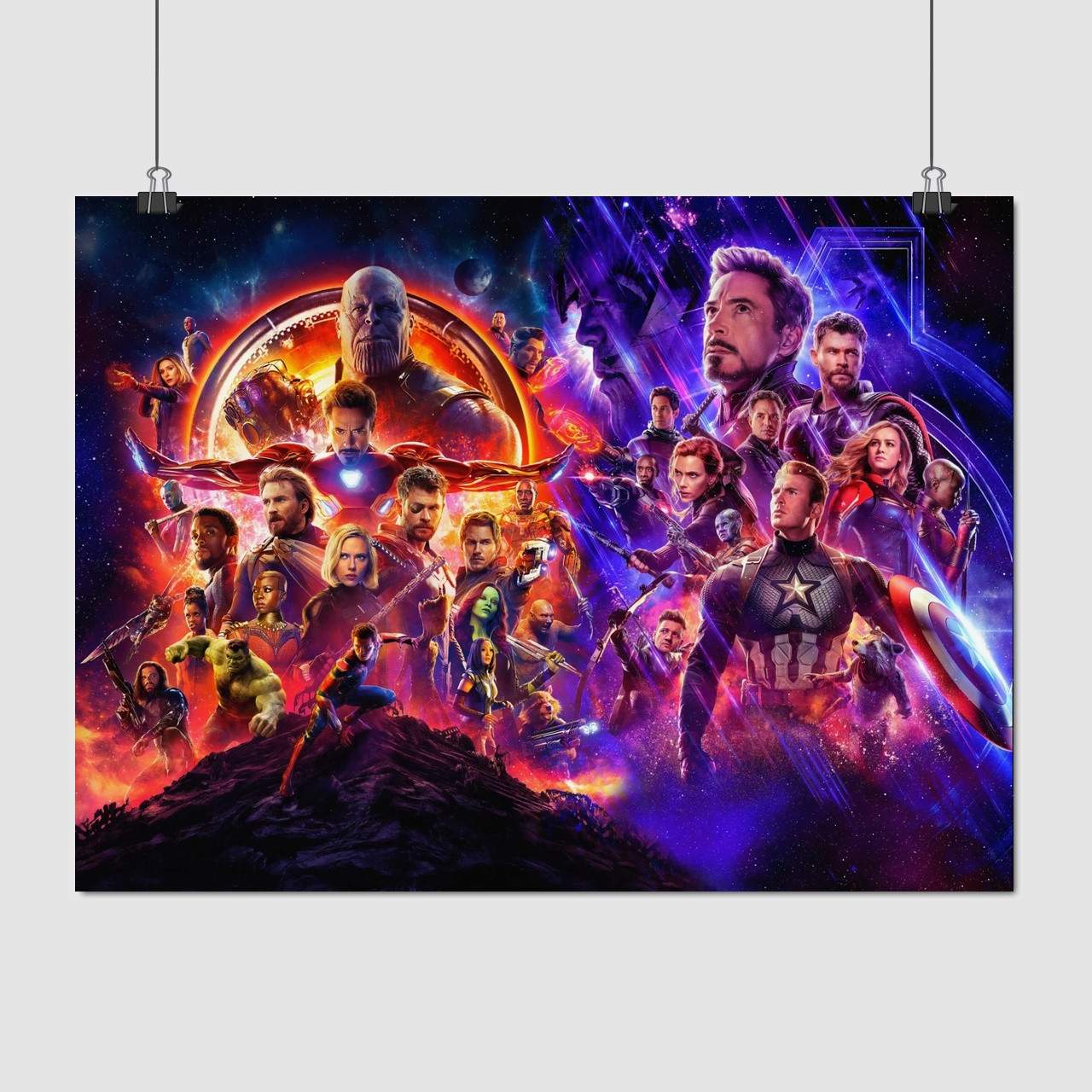 Плакат "Месники 4: Фінал, Avengers: Endgame (2019)", 44×60см