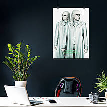 Плакат "Матриця, Близнецы, слуги Меровінга, Matrix 2 (2003), Twins", 60×43см, фото 3