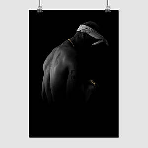 Плакат "2pac: Легенда, Тупак Шакур, Tupac Shakur, 2Pac", 60×43см