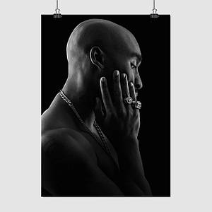 Плакат "2pac: Легенда, Тупак Шакур, Tupac Shakur, 2Pac", 60×43см