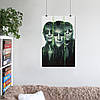 Плакат "Матриця, Нео, Трініті, Морфеус, колаж, Matrix", 60×39см, фото 6