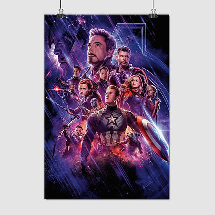 Плакат "Месники 4: Фінал, Avengers: Endgame (2019)", 60×41см, фото 1