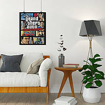 Плакат "ГТА, Grand Theft Auto: Liberty City Stories, GTA:LCS", 60×49см, фото 4