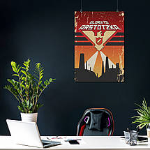 Плакат "Документи, будь ласка, Papers, Please", 60×42см, фото 3