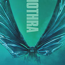 Плакат "Ґодзілла, кайдзю Мотра, Mothra, Godzilla 2 (2019)", 60×41см, фото 2