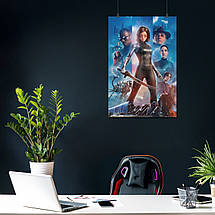 Плакат "Аліта: Бойовий ангел, Alita Battle Angel (2018)", 60×41см, фото 4