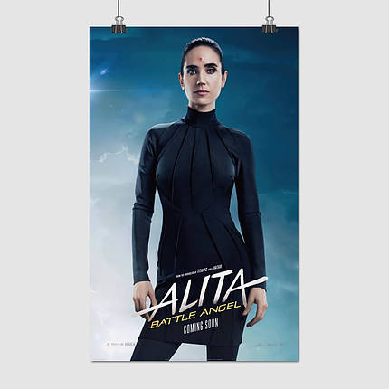 Плакат "Чірен. Аліта: Бойовий ангел, Chiren. Alita Battle Angel (2018)", 60×38см, фото 1
