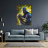 Плакат "Титан Танос, Війна Нескінченності, Месники, Thanos", 60×43см, фото 7